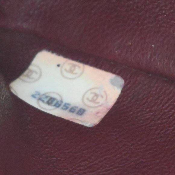 CHANEL CC Logo Mini Matelasse Chain Shoulder Bag Leather Black Vintage 836RF591 - Picture 15 of 15